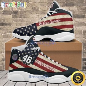 St Louis Cardinals Air Jordan 13 Custom Sneakers - Perfect Unisex Gift for Fans