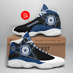 Dallas Cowboys NFL Air Jordan 13 Custom Sneaker – Perfect Fan Gift