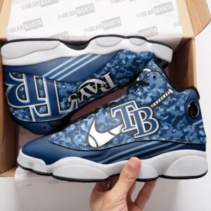 Tampa Bay Rays Air Jordan 13 Custom Sneakers – Perfect Gift for Fans