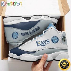 Tampa Bay Rays Air Jordan 13 Custom Sneakers - Unisex Fans Gift