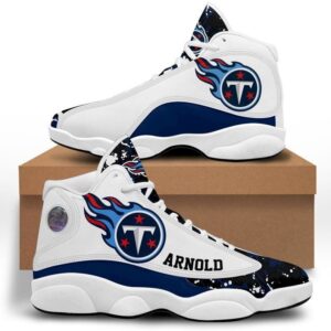 Limited Edition Tennessee Titans Air Jordan 13 Custom Sneaker - Perfect Gift for Fans!