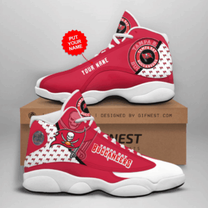 Limited Edition Tampa Bay Buccaneers Air Jordan 13 Custom Sneaker - Perfect Gift for Fans