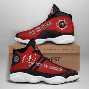 Tampa Bay Buccaneers Air Jordan 13 Custom Sneaker - Perfect Gift for Fans