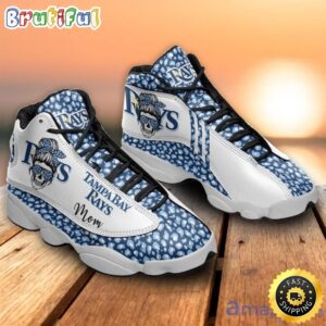 Tampa Bay Rays Air Jordan 13 Custom Sneakers - Unisex Gift for Fans