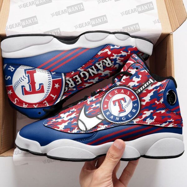 Official Texas Rangers Air Jordan 13 Custom Sneakers – Perfect Unisex Gift for Fans