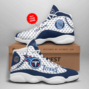 Tennessee Titans Air Jordan 13 Sneaker Custom Perfect Gift for Fans