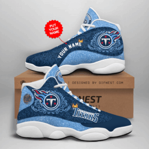Tennessee Titans Air Jordan 13 Custom Sneaker – Perfect Gift for Fans