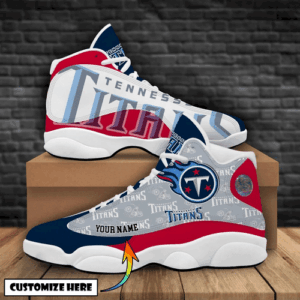Tennessee Titans Air Jordan 13 Custom Sneaker: Perfect Gift for Fans