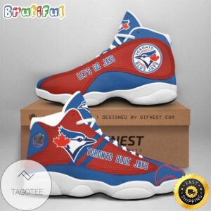 Toronto Blue Jays Air Jordan 13 Custom Sneakers – Unisex Fans Gift