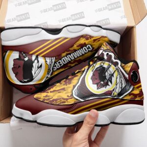 Washington Commanders Air Jordan 13 Custom Sneaker - Perfect Gift for Fans