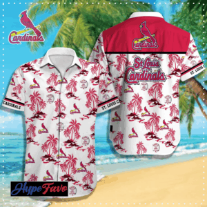 St Louis Cardinals MLB Hawaiian Shirt - Official Team Gear for Fans