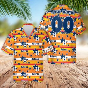 Custom Houston Astros Hawaiian Shirt – Official MLB Star Design