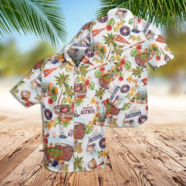 Official Houston Astros Summer Hawaiian Shirt – Limited Edition!