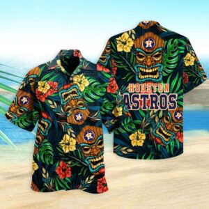 Houston Astros Tiki Aloha Hawaiian Shirt – Astros Hawaiian Shirt
