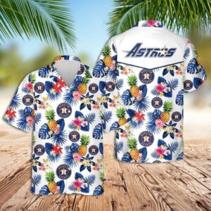 Official Houston Astros Pineapple Hawaiian Shirt - Limited Edition