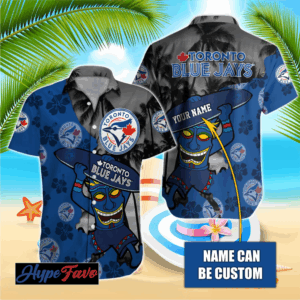 Custom Toronto Blue Jays MLB Hawaiian Shirt - Officially Licensed Apparel