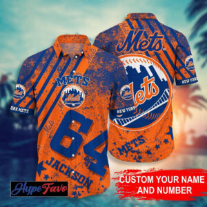 Custom New York Mets MLB Hawaiian Shirt – Personalized Fan Apparel