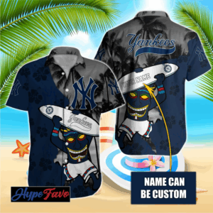 Custom New York Yankees MLB Hawaiian Shirt - Official Merchandise