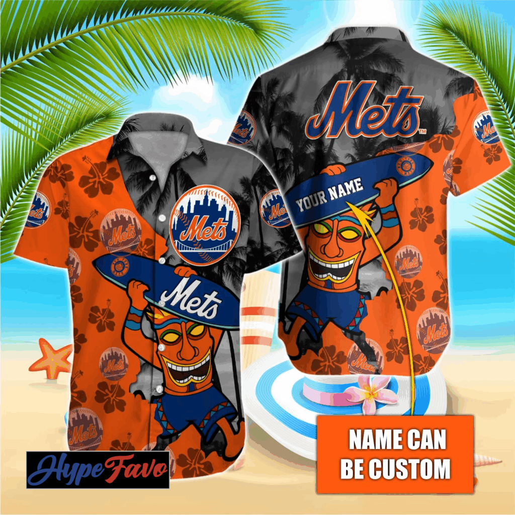 Custom New York Mets MLB Hawaiian Shirt – Official Merchandise