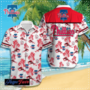 Philadelphia Phillies MLB Hawaiian Shirt – Official Team Gear for Fans