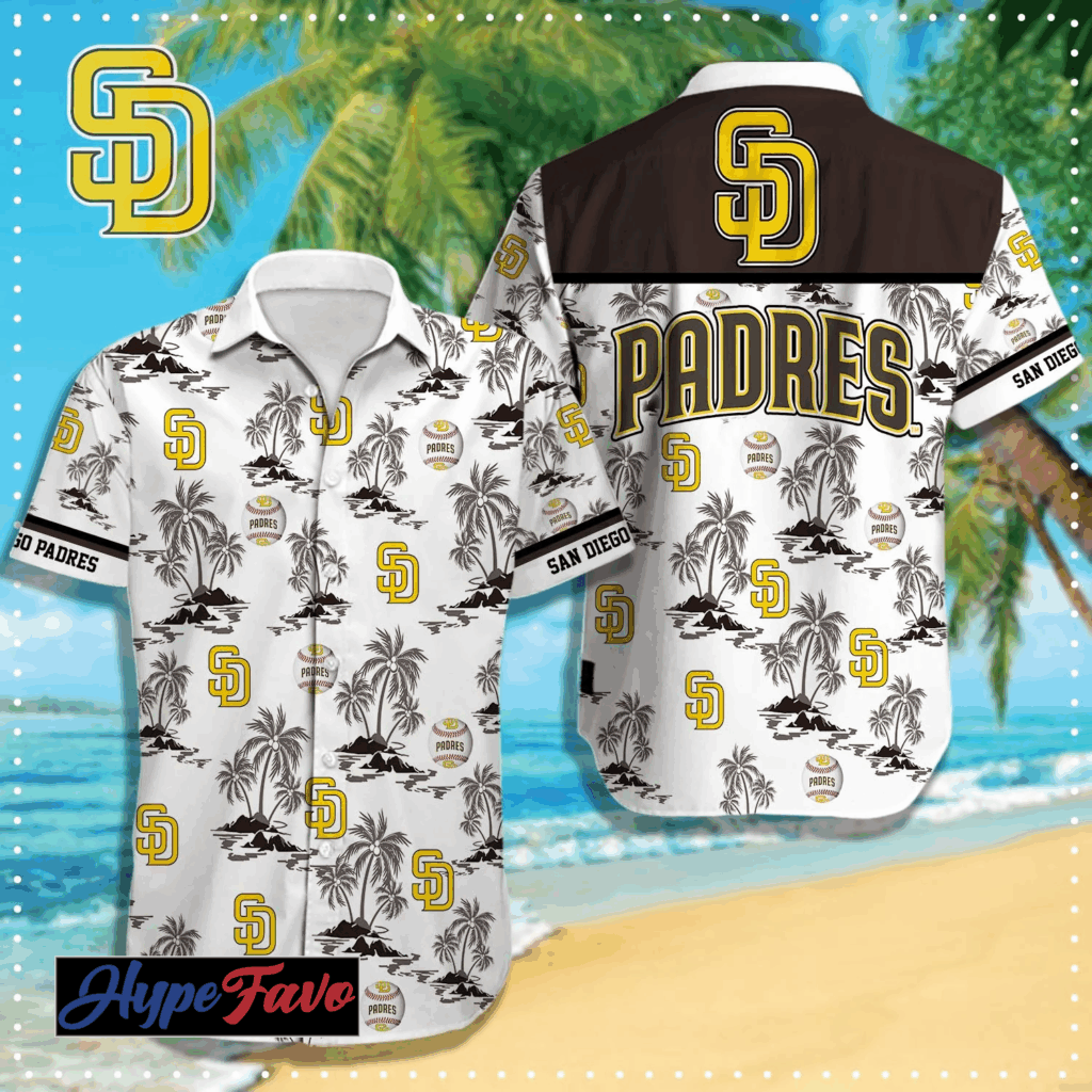 San Diego Padres MLB Hawaiian Shirt – Official Merchandise for Baseball Fans San Diego Padres MLB Hawaiian Shirt – Official Merchandise for Baseball Fans