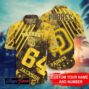 Customized San Diego Padres MLB Hawaiian Shirt – Personalized Fan Apparel