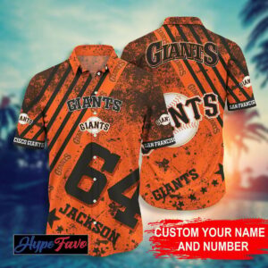 Custom San Francisco Giants MLB Hawaiian Shirt – Personalized Team Apparel