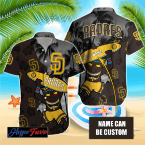 San Diego Padres MLB Custom Hawaiian Shirt – Official Team Merchandise