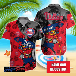 Custom Philadelphia Phillies MLB Hawaiian Shirt - Officially Licensed Gear