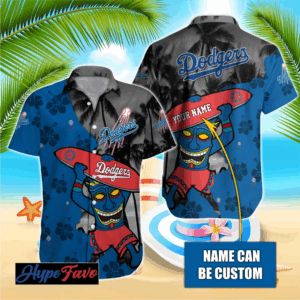 Los Angeles Dodgers MLB Custom Hawaiian Shirt - Official Team Gear