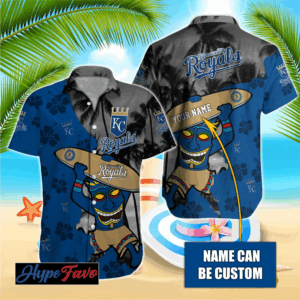 Custom Kansas City Royals MLB Hawaiian Shirt - Officially Licensed Gear