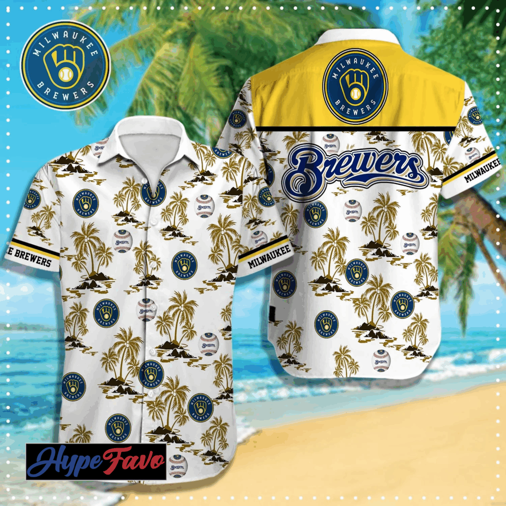 Milwaukee Brewers MLB Hawaiian Shirt – Official Team Gear for Fans