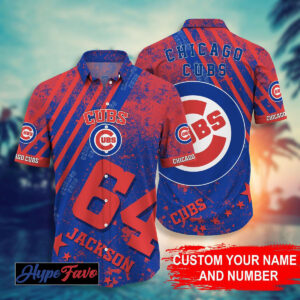Custom Chicago Cubs MLB Hawaiian Shirt - Personalized Fan Gear