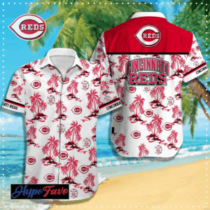 Cincinnati Reds MLB Hawaiian Shirt - Officially Licensed Team Apparel