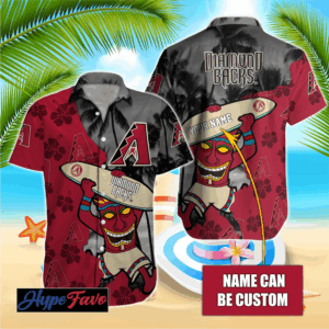 Custom Arizona Diamondbacks MLB Hawaiian Shirt – Official Team Merchandise