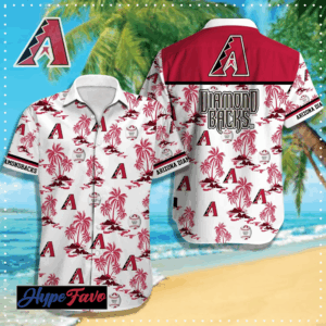 Arizona Diamondbacks MLB Hawaiian Shirt - Official Team Apparel