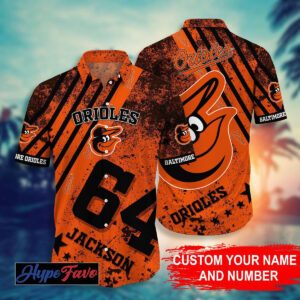 Custom Baltimore Orioles MLB Hawaiian Shirt - Personalize Your Style!