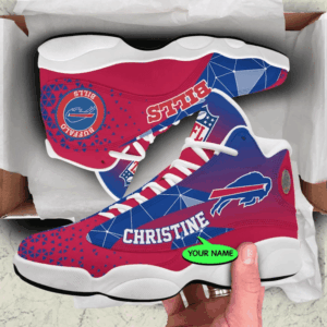 Custom Buffalo Bills Jordan 13 Shoes: Personalized NFL Sneakers