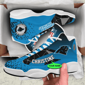 Custom Carolina Panthers Jordan 13 Shoes: Personalize Your Style!