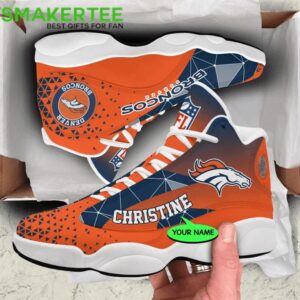 Custom Denver Broncos Jordan 13 Shoes: Personalize Your Game Day Style