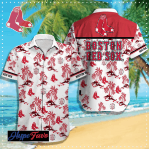 Official Boston Red Sox MLB Hawaiian Shirt – Perfect for Game Day!