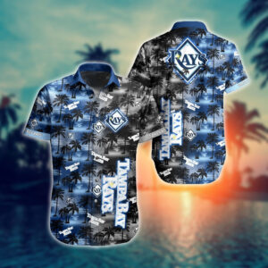 Authentic Tampa Bay Rays Hawaiian Style Shirt - Perfect Gift for Baseball Fans