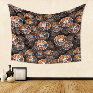 Houston Astros Emblem v8 3D Full Printing Tapestry - Perfect Gift for Fans