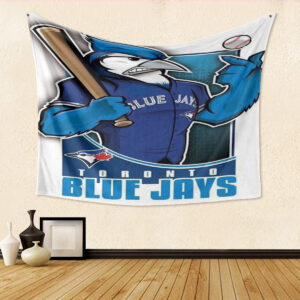 Toronto Blue Jays Danny Mascot 3D Full Printing Tapestry - Perfect Fan Gift