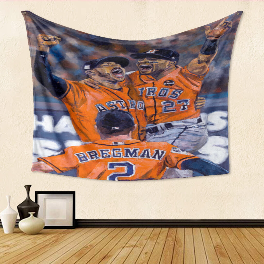 Houston Astros 3D Full Printing Tapestry: Perfect Winning Gift for Fans!