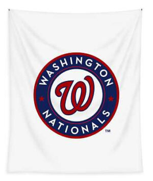 Washington Nationals Leon Ensminger Tapestry - Official MLB Transparent Wall Hanging
