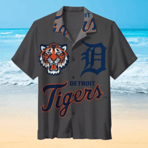 Detroit Tigers Hawaiian Shirt V5 - Official MLB Apparel for Tigers Fans