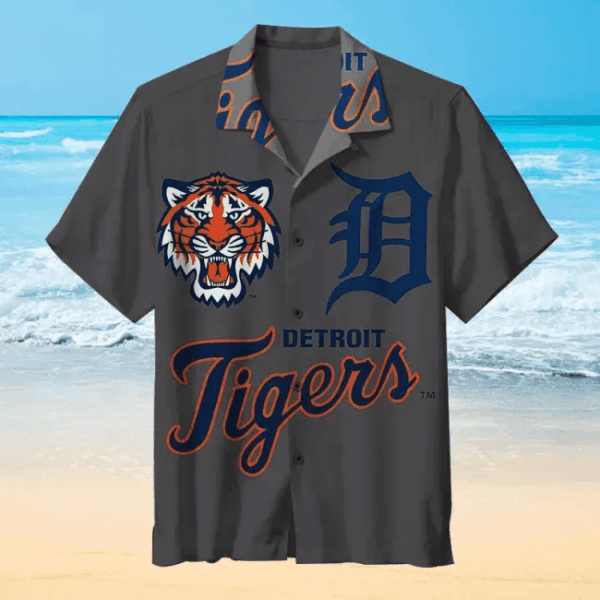 Detroit Tigers Hawaiian Shirt V5 – Official MLB Apparel for Tigers Fans