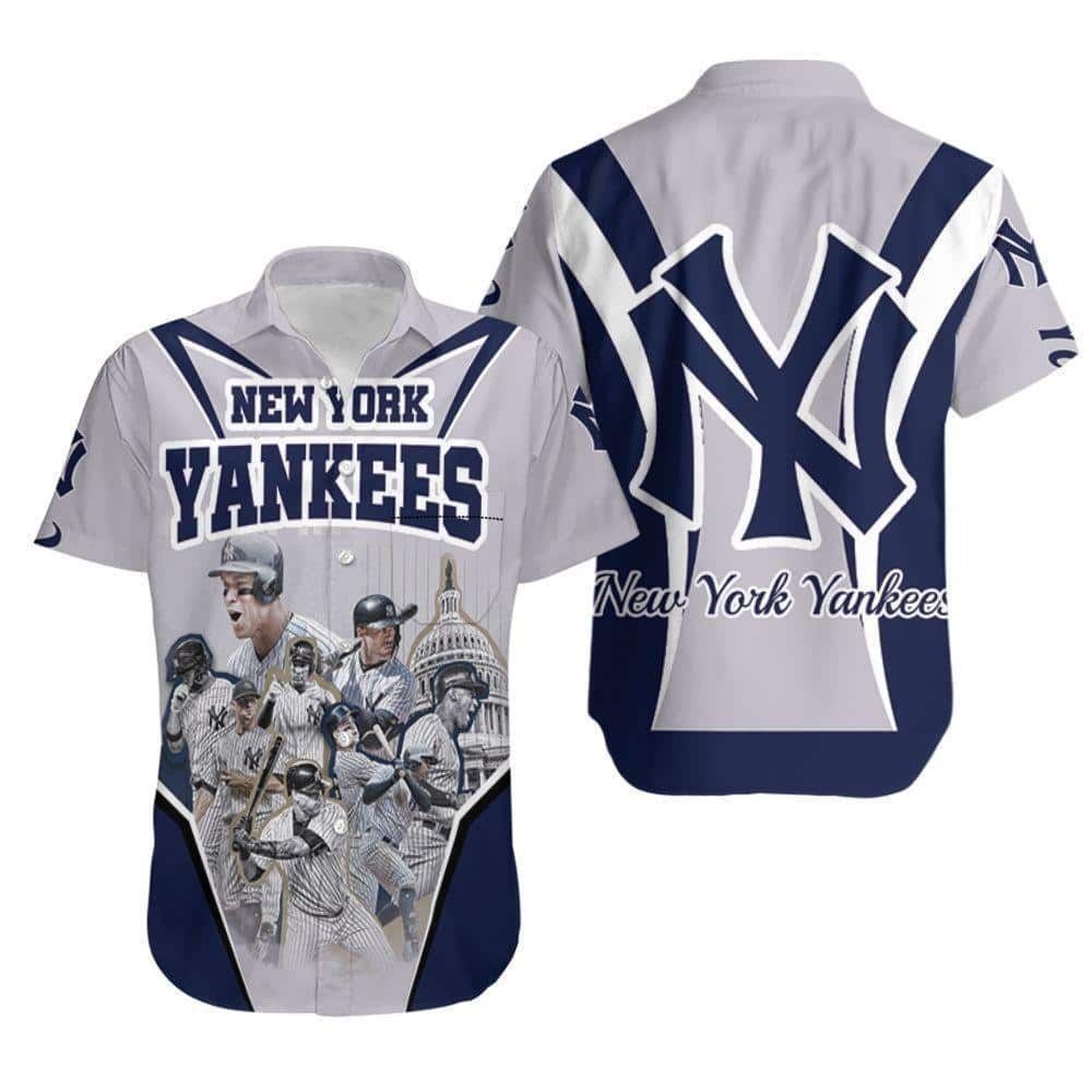 MLB New York Yankees Hawaiian Shirt LT: Official Team Apparel for Baseball Fans MLB New York Yankees Hawaiian Shirt LT: Official Team Apparel for Baseball Fans