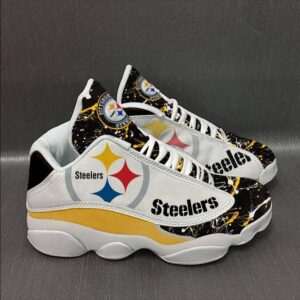 Pittsburgh Steelers 2 Jordan 13 Shoes G95 – Official NFL Team Gear